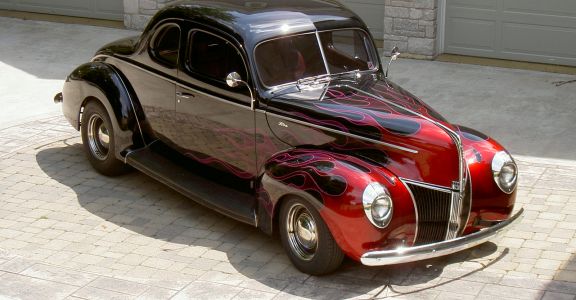 1940 Ford Business Coupe perspective