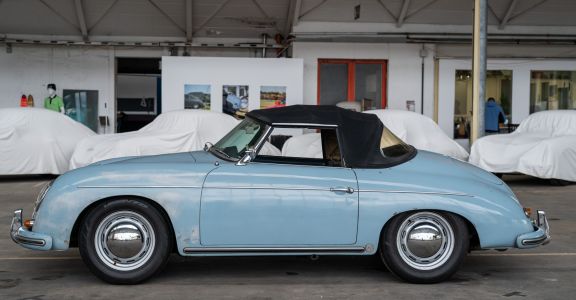 1959 Porsche 356A Convertible D  perspective