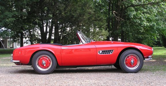 1959 BMW 507 Roadster perspective